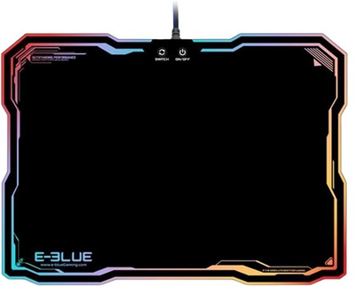 Ігрова поверхня E-Blue RGB 36.5 x 26.5 см Control Black (EMP013BKAA-IU)