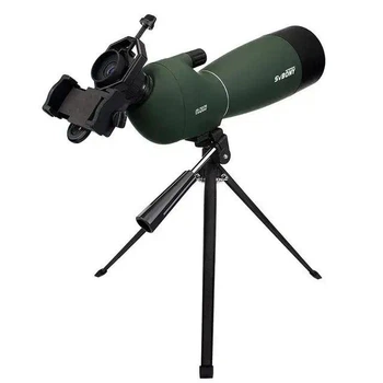 Зрительная труба SvBony 25-75x70mm (модель SV28 + штатив+крепление телефона)