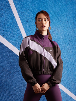 Спортивна кофта жіноча Reebok Cl Fr Track Top 100206054 2XS Чорна (1200143860533)