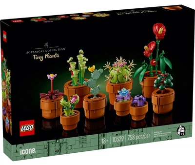 Конструктор для взрослых LEGO Icons Маленькие цветы 758 детали (10329)