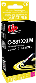 Tusz do drukarek CLI-581C XXL UPrint do Canon 11.7 ml Cyan (C-581XXLC)