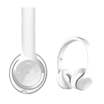 Słuchawki bezprzewodowe Freestyle Headset FH0915 White (FH0915W)