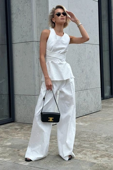 Стильний костюм Jadone Fashion Макі Велет XS білий