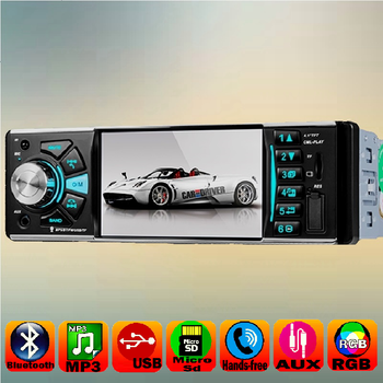 Автомагнітола 4.1" 1din USB microSD Bluetooth AUX FM Pion-SВ 4228