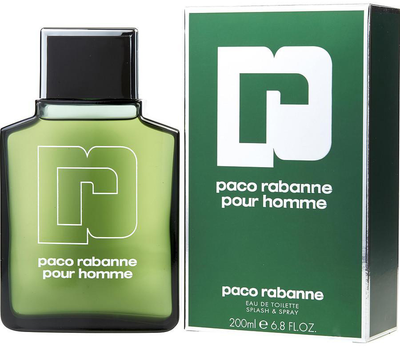 Туалетна вода для чоловіків Paco Rabanne Pour Homme 200 мл (3349668021246)