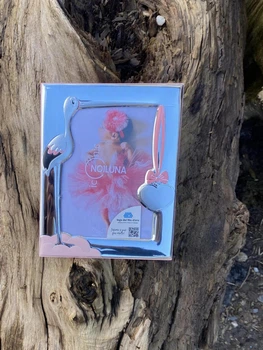 Серебряная фоторамка Аист (код 3809/2AR) 15*18 см