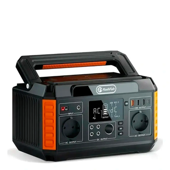 Портативне джерело живлення FlashFish P60 220В/500Вт/Li-ion NCM 520Вт/год, чист. сінус