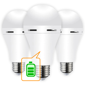 Світлодіодна лампа з акумулятором CATA LED CT-4229 AC9W DC3W 6400K 3шт