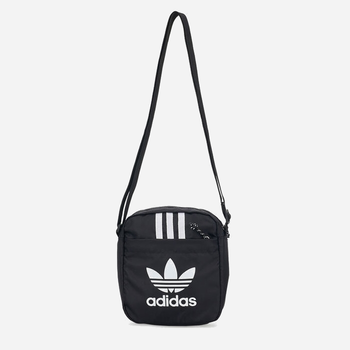 Спортивна сумка кросс-боді через плече adidas Originals IT7600 Чорна (4066759530225)