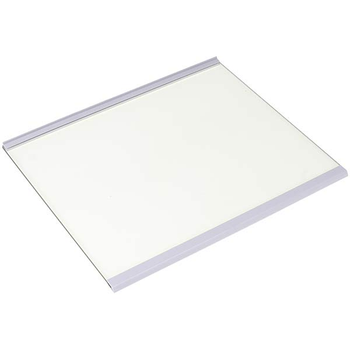 Полка для двухкамерного холодильника Gorenje 889120 300x255mm (стеклянная с обрамлением, левое отделение)