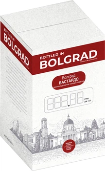 Вино Bolgrad кріплене десертне Бастардо червоне десертне 10 л 16% bag-in-box (4820013030551)