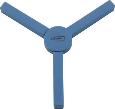 Підставка під гаряче Lessner Sky Blue силікон 20х13.3х1.5 см (10315) (5018601439360)