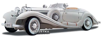 Автомодель Maisto (1:18) Mercedes-Benz 500 K Typ Specialroadster (1936) Macharadga (36055 white) Белый