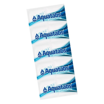 Таблетки для знезараження води Aquatabs (блістер 10 шт)