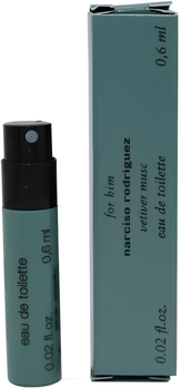 Пробник Туалетна вода для чоловіків Narciso Rodriguez for Him Vetiver Musc 0.6 мл (3423222108199)