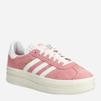 Жіночі кеди низькі adidas Originals Gazelle Bold W IG9653 40.5 Рожеві (4066746534533)