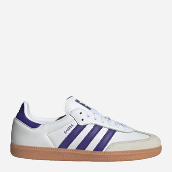 Жіночі кеди низькі adidas Originals Samba OG W IF6514 40 (6.5UK) Білий/Фіолетовий (4066765920997)