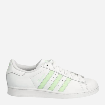 Жіночі кеди низькі adidas Originals Superstar W IE3005 41.5 (7.5UK) Білий/Салатовий (4066765905550)