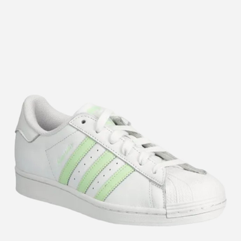 Sneakersy damskie do kostki adidas Originals Superstar W IE3005 37.5 (4.5UK) Biały/Seledynowy (4066765905604)