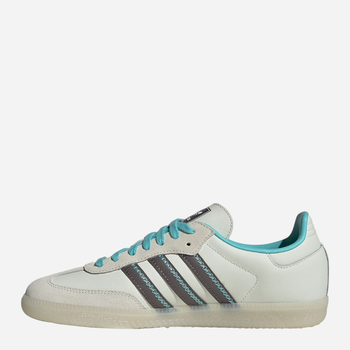 Sneakersy damskie do kostki adidas Originals Samba OG W IG6048 38 (5UK) Biały/Turkusowy (4066759297258)