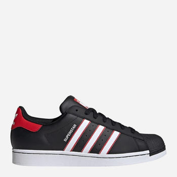 Sneakersy męskie skórzane adidas Originals Superstar IF3631 43.5 (9UK) Czarny/Biały (4066764430008)