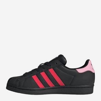 Жіночі кеди низькі adidas Originals Superstar W IE2999 40 (6.5UK) Чорний/Червоний (4066765901682)