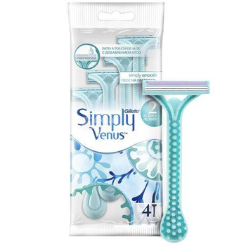 Одноразовые бритвы Gillette Simply Venus 2 4 шт
