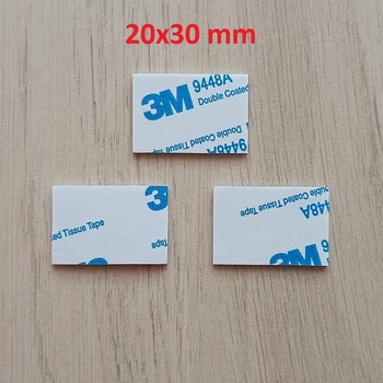 Двухсторонний 3М VHB скотч для дома, в авто Strong Black 20х30 мм (3 шт) (68099)