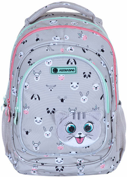 Plecak ASTRABAG AB330 Kitty The Cute Grey (5901137196633)