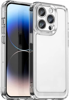 Силиконовый чехол Space iPhone 15 Pro (прозрачный) (35789)