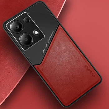 Комбинированный чехол Generous Xiaomi Redmi Note 13 Red (36226-2D)