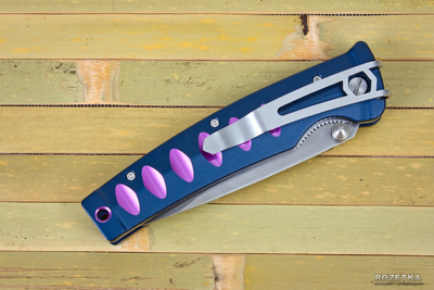 Карманный нож Mcusta Katana Blue/Violet MC-43C