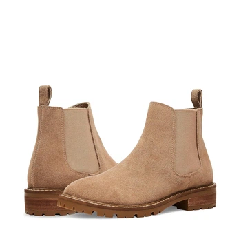 Челси Steve Madden Leopold Bootie Oatmeal Suede, 37.5 (245 мм) (11891332)
