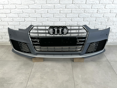 Бампер передній у сборі стиль RS4 для Audi A4 B9 2015-2019 1234 upgrade для Audi A4 B9 2015-2023 (8353)
