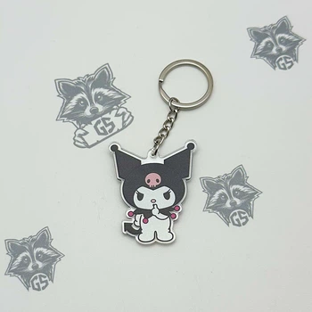 Брелок з Акрилу Курумі із hello kitty