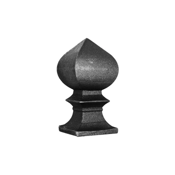 Кованая верхушка Артдеко 105х55х55х55 мм (42.009)