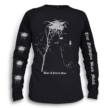 Футболка реглан з довгим рукавом Talisman DARKTHRONE Under A Funeral Moon Чорний XL (LSFR017)