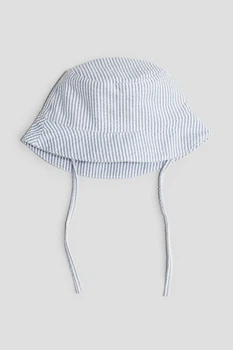 Панама дитяча блакитна в смужку H&M 1-2 роки (400098055)