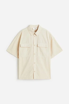 Рубашка бежевая H&M 152см (400098087)
