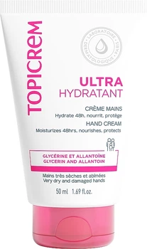 Ультра-зволожуючий крем для рук - Topicrem Ultra-Moisturizing Hand Cream 50ml (91039-18819)