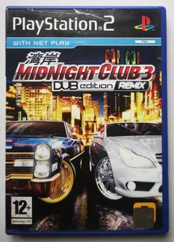 Midnight Club 3 Dub Edition Remix, английская версия - диск для PlayStation 2, Б/У
