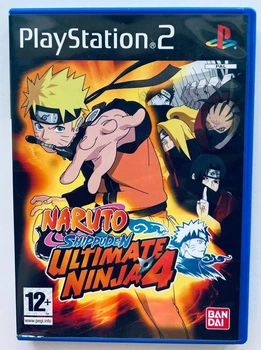 Naruto Shippuden Ultimate Ninja 4, английская версия - диск для PlayStation 2, Б/У