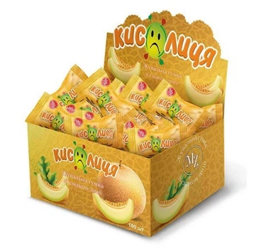【ゆき】Pina Sweet Collection JSK &カチューシャ Жувальна гумка Кислиця ( зі смаком дині) 100 шт/упаковка для