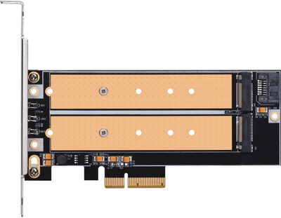 Adapter Silverstone SST-ECM22 PCIe x4/SATA - M.2 (4710007224922)