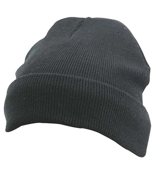 Шапка мужская Myrtle Beach Knitted Cap Thinsulate™ U Черный (MB7551MBLKU)