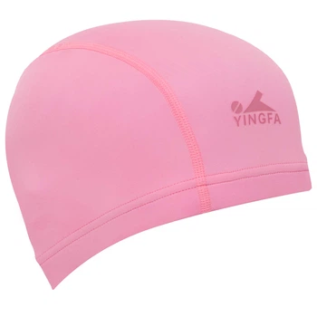 Шапочка для плавания YINGFA Pro (нейлон, лайкра, розовый) (C0075_Розовый)