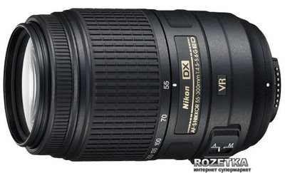 Nikon AF-S DX Nikkor 55-300mm f/4.5-5.6G ED VR Официальная гарантия