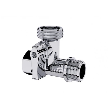 Кран трьохходовий для пральної машини Valogin 1/2" х 3/4" х 1/2" VG-506101