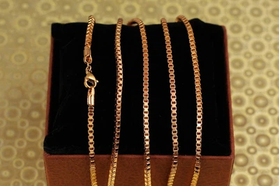Цепь Xuping Jewelry веницианка 45 см 2,5 мм золотистая