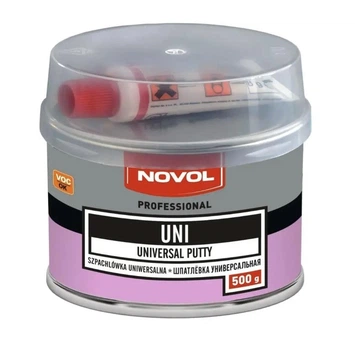 Шпаклевка автомобильная NOVOL UNI универсальная 0,5 кг (1101)